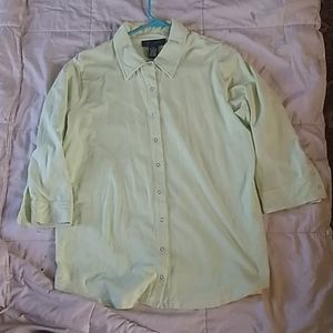 Cotton button up blouse.